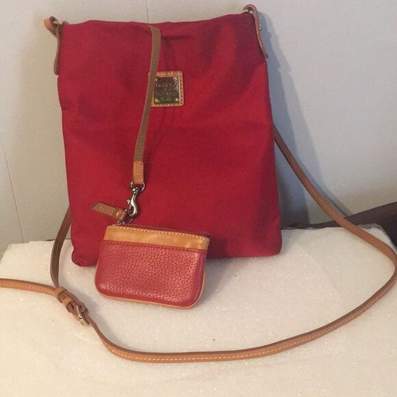 Dooney & Bourke Red Crossbody Purse - Picture 2 of 13
